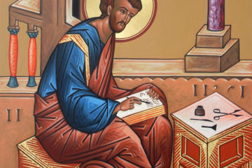 Icon of Saint Luke the Evangelist