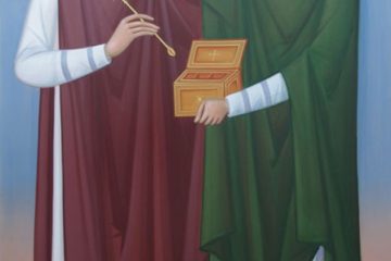 Icon of Sts. Cosmas & Damian