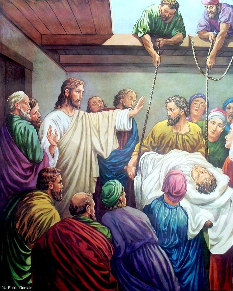 Jesus heals the paralytic