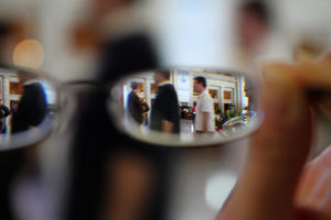 Union Station through Glasses