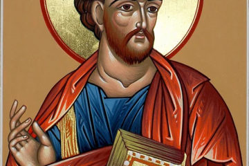 Icon of Saint Luke the Evangelist