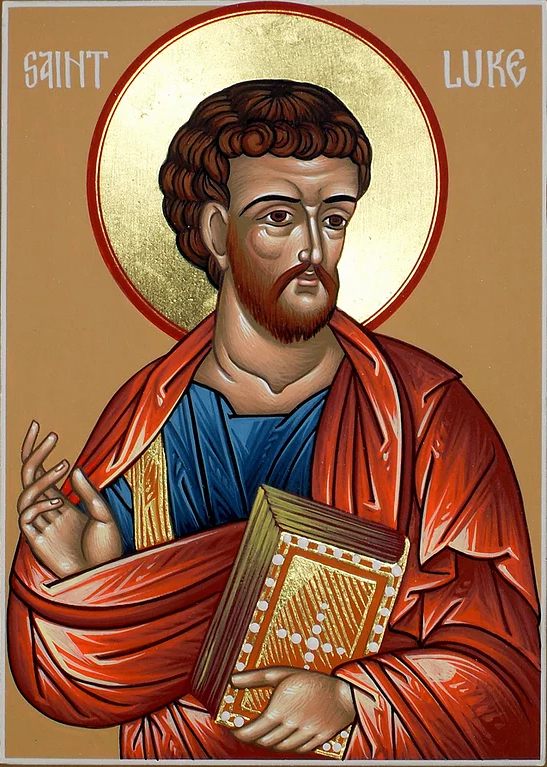 Icon of Saint Luke the Evangelist